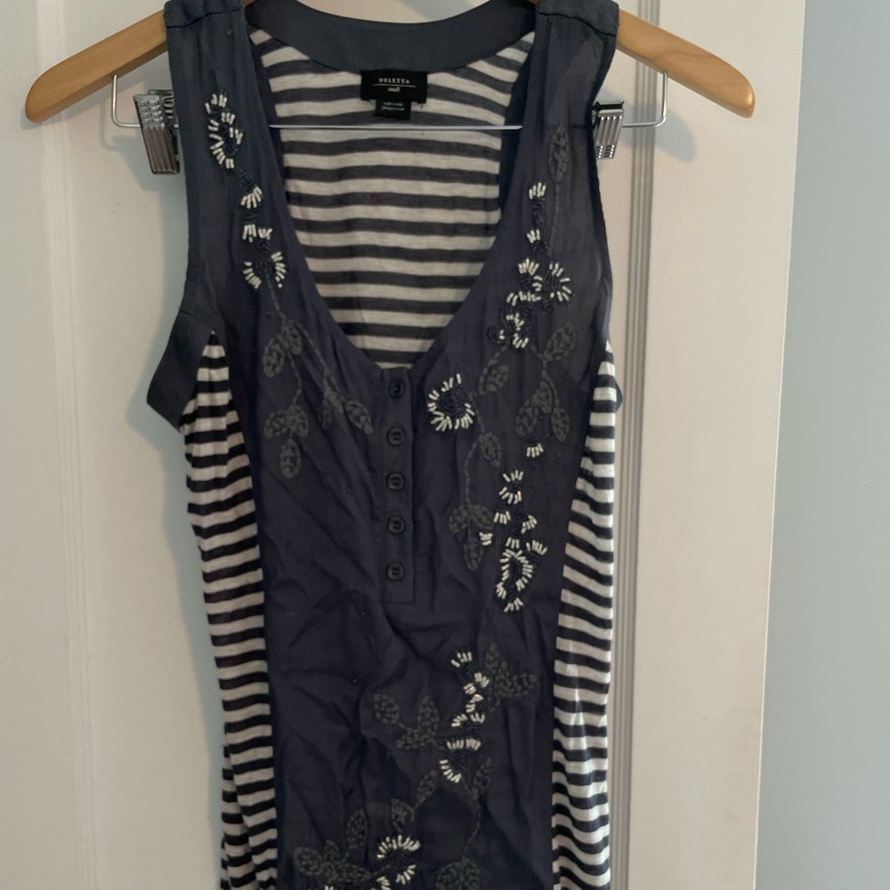 Deletta tank top